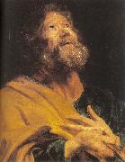 Dyck, Anthony van The Penitent Apostle Peter Norge oil painting reproduction